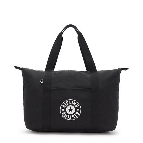 Kipling Art Medium Lite Klassieke Tote Tassen Zwart | BE 1768BE